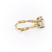 Floral Engagement Ring